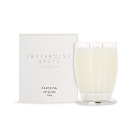 Peppermint grove gardenia large candle