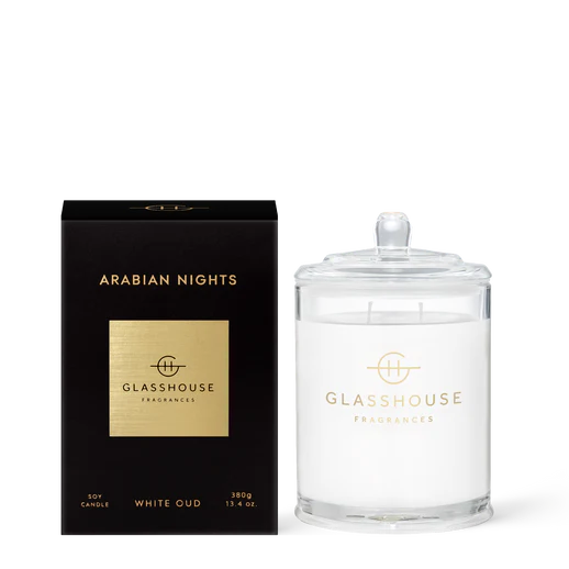 Glasshouse Arabian Nights 380g Candle