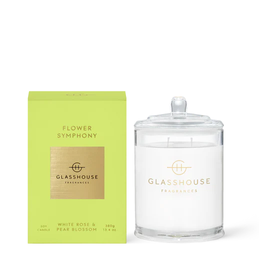 Glasshouse Flower Symphony 380g Candle