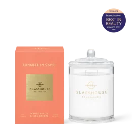 Glasshouse Sunsets In Capri 380g Candle